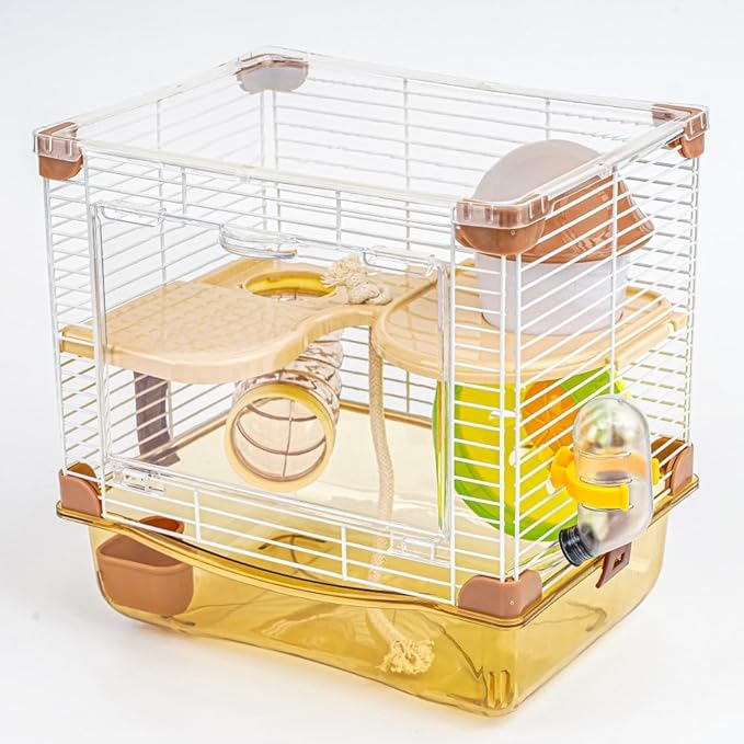 An undersized cage.